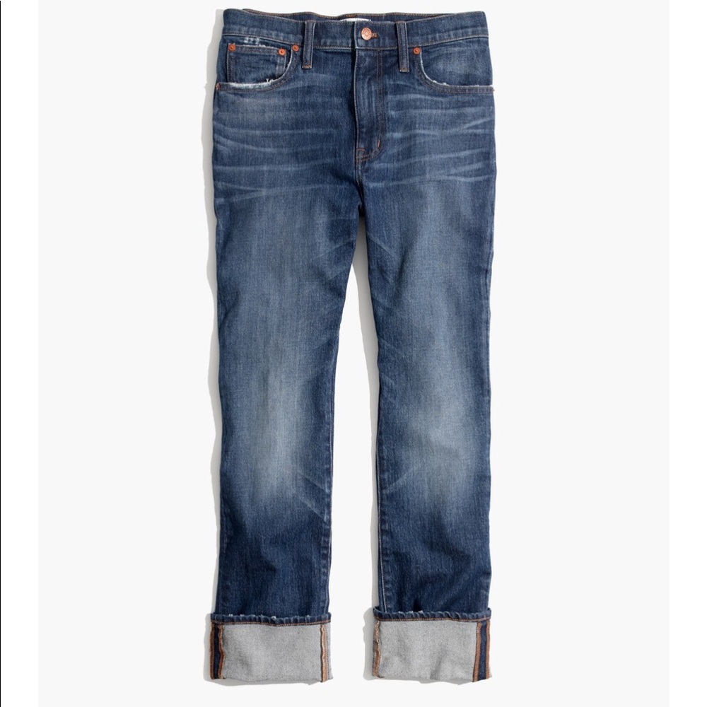 Madewell High-Rise Slim Boyjean